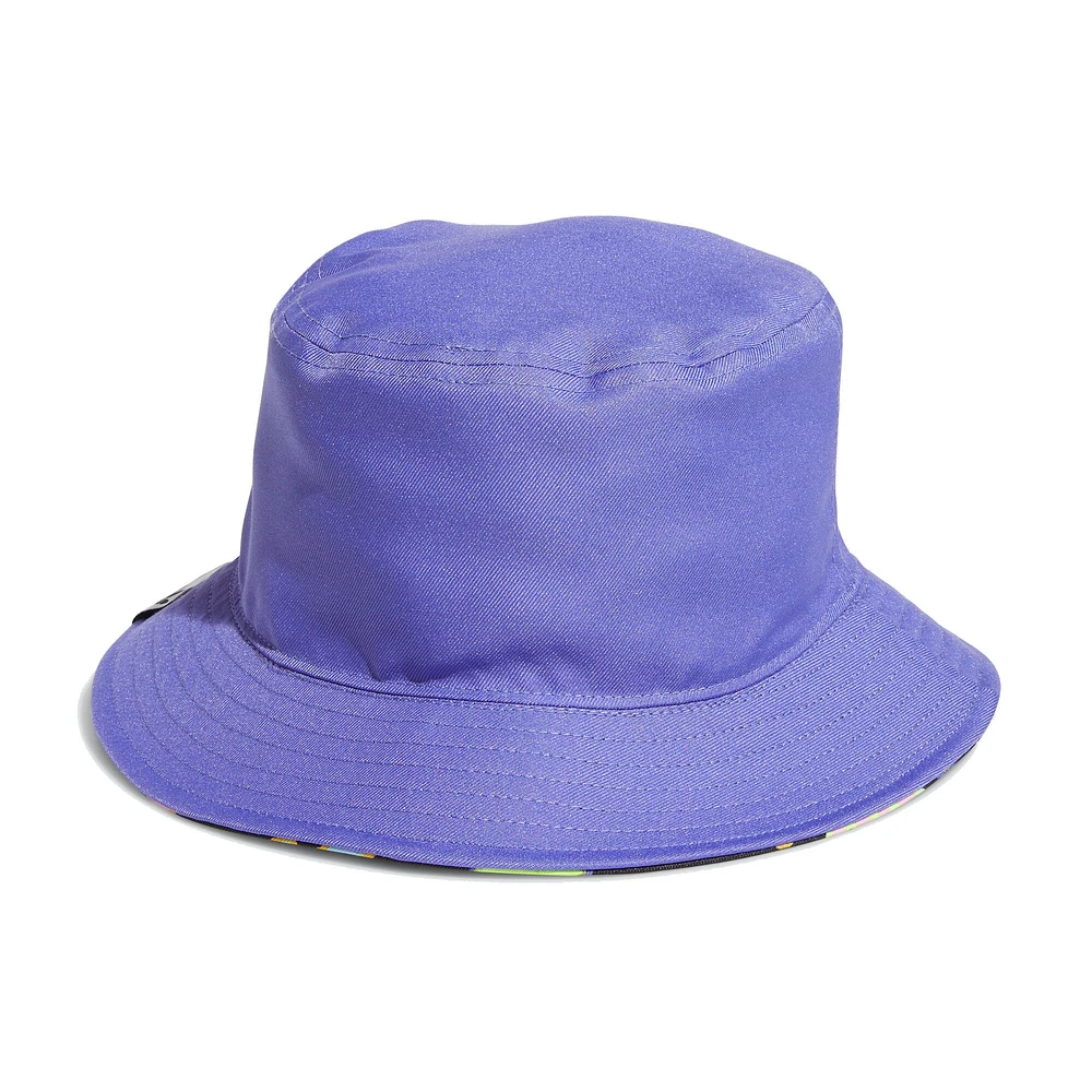 adidas Originals Purple/Black Logo Pride Reversible - Bucket Hat