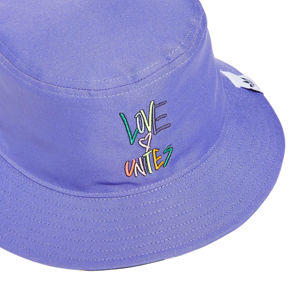adidas Originals Purple/Black Logo Pride Reversible - Bucket Hat