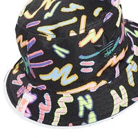 adidas Originals Purple/Black Logo Pride Reversible - Bucket Hat
