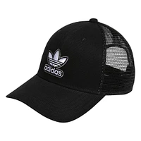 Men's adidas Originals Black Icon 3.0 Trucker Adjustable Hat