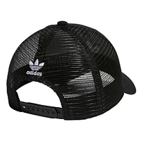 Men's adidas Originals Black Icon 3.0 Trucker Adjustable Hat