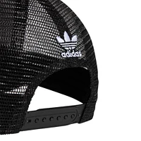 Men's adidas Originals Black Icon 3.0 Trucker Adjustable Hat