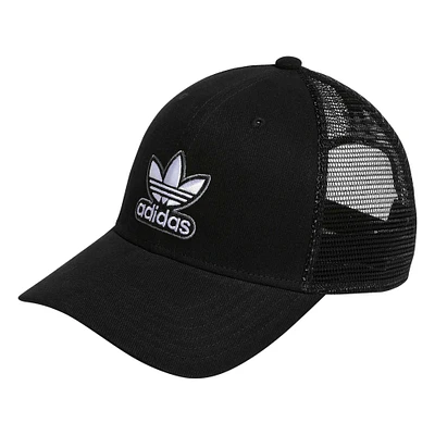 Men's adidas Originals Black Icon 3.0 Trucker Adjustable Hat