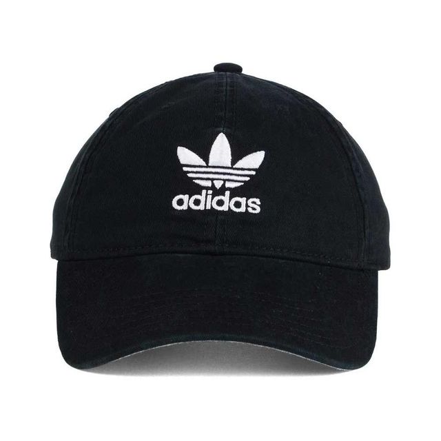 Homme adidas Originals Black Pre-Curve - Casquette ajustable
