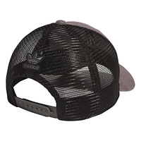 Men's adidas Originals Charcoal Icon 3.0 Trucker Adjustable Hat