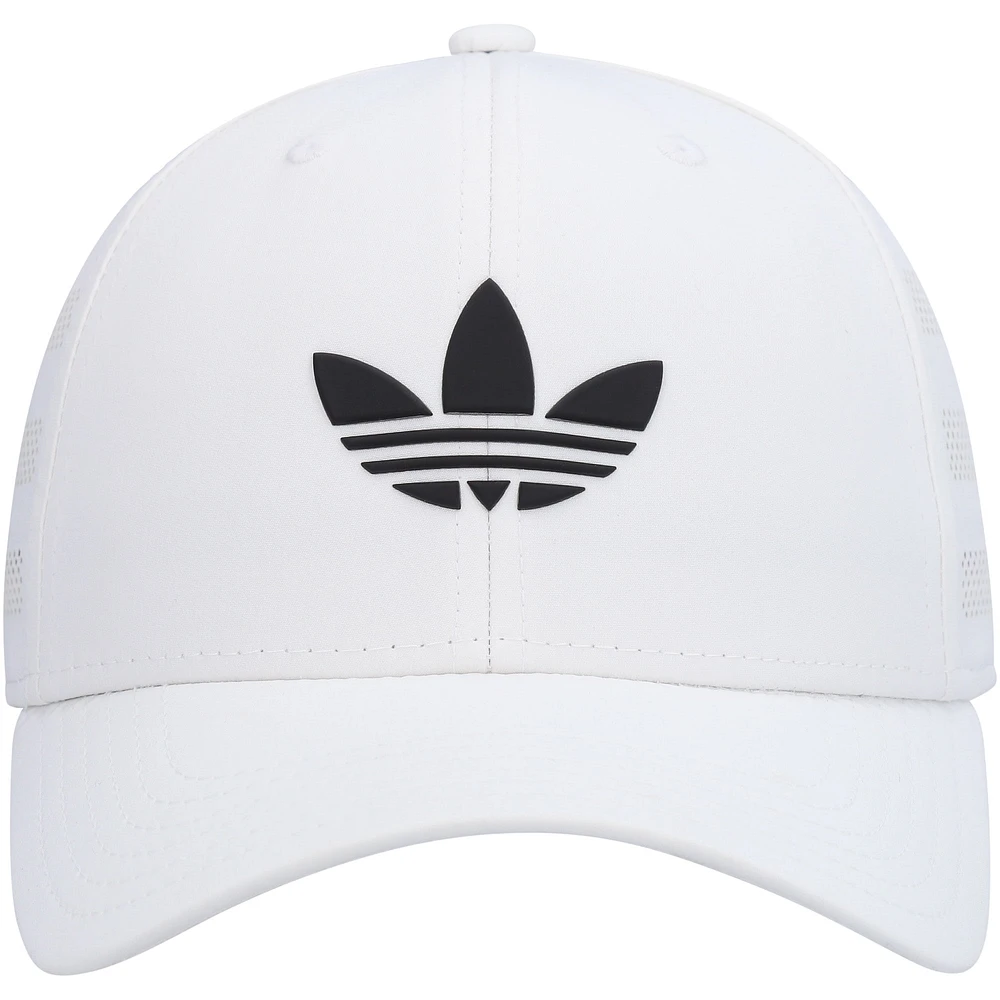 Men's adidas Originals White Beacon 5.0 Snapback Hat