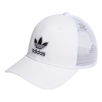 Men's adidas Originals White Icon 3.0 Trucker Adjustable Hat