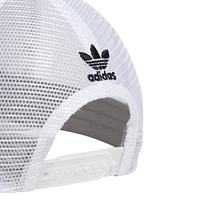 Men's adidas Originals White Icon 3.0 Trucker Adjustable Hat
