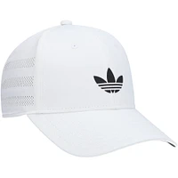 Youth adidas Originals White Beacon 5.0 Snapback Hat