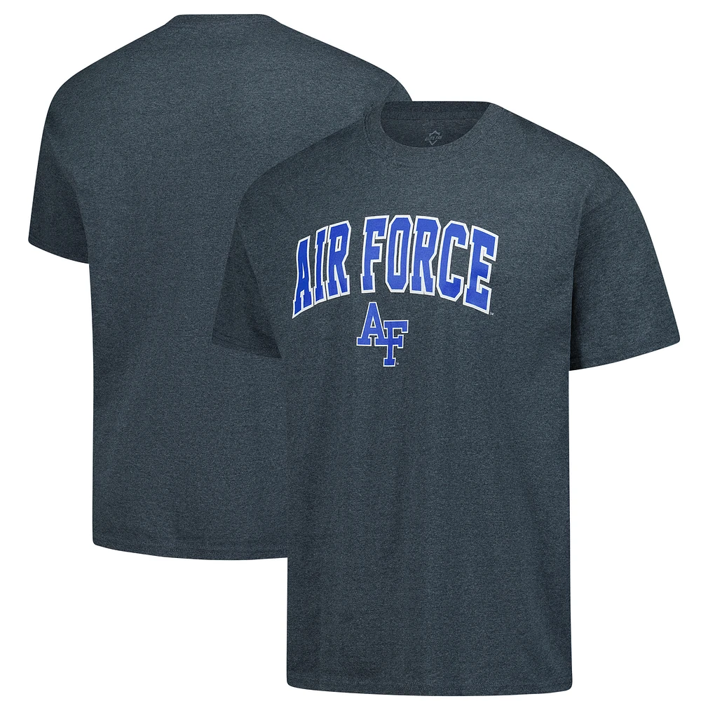 Men's Heather Charcoal Air Force Falcons Premium T-Shirt