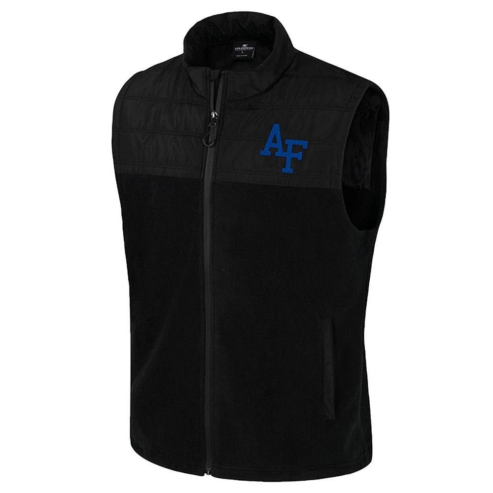 Gilet zippé intégral Colosseum Black Air Force Falcons Block The Sun pour homme
