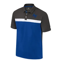 Men's Colosseum Charcoal Air Force Falcons Two Yutes Polo