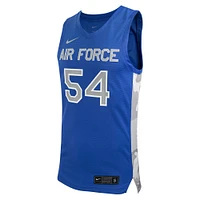 Men's Nike #54 Royal Air Force Falcons Replica Basketball Jersey