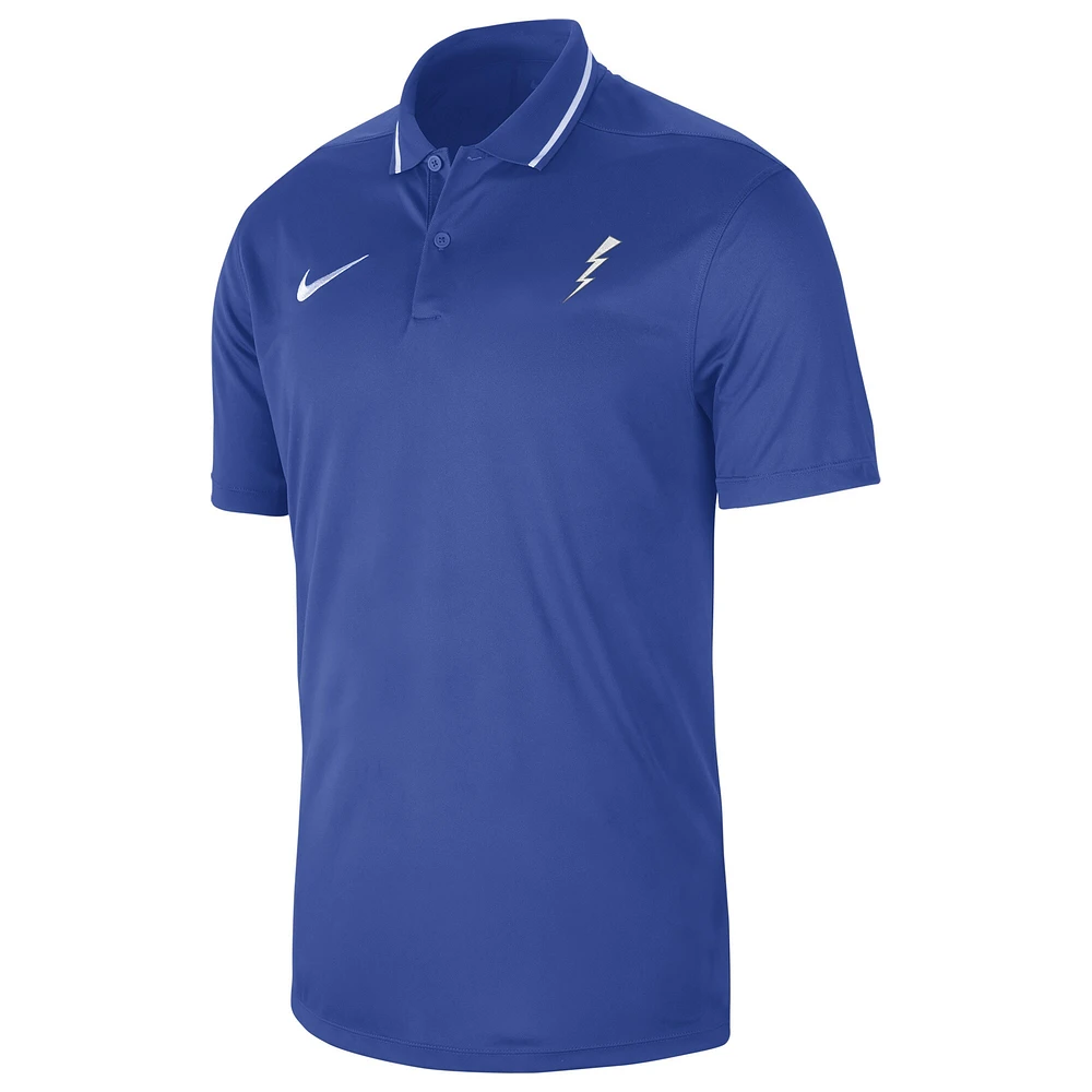 Men's Nike  Royal Air Force Falcons 2023 Sideline Coaches Performance Polo