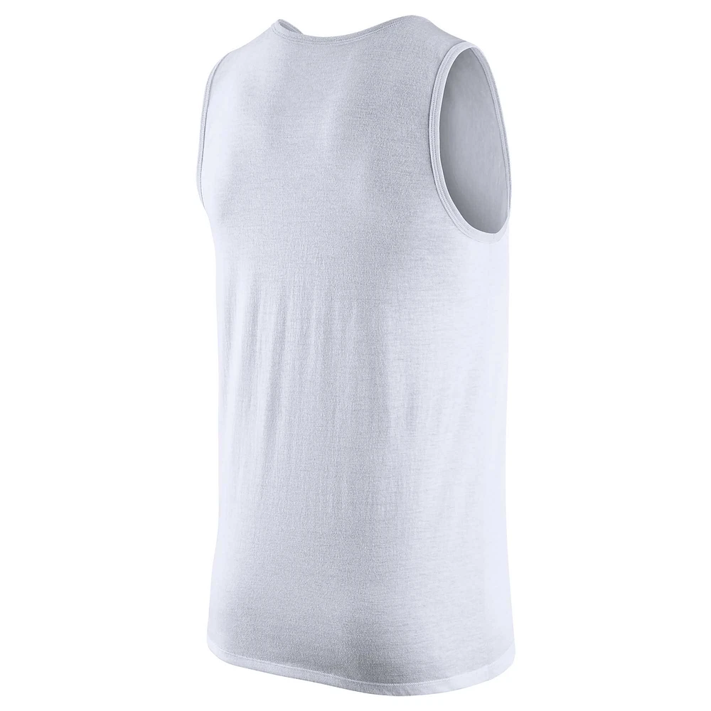 Men's Nike White Air Force Falcons Tank Top