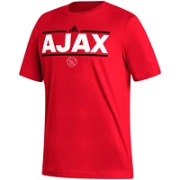 Men's adidas Red Ajax Dassler T-Shirt