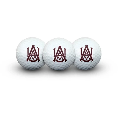 WinCraft Alabama A&M Bulldogs 3-Pack Golf Ball Set