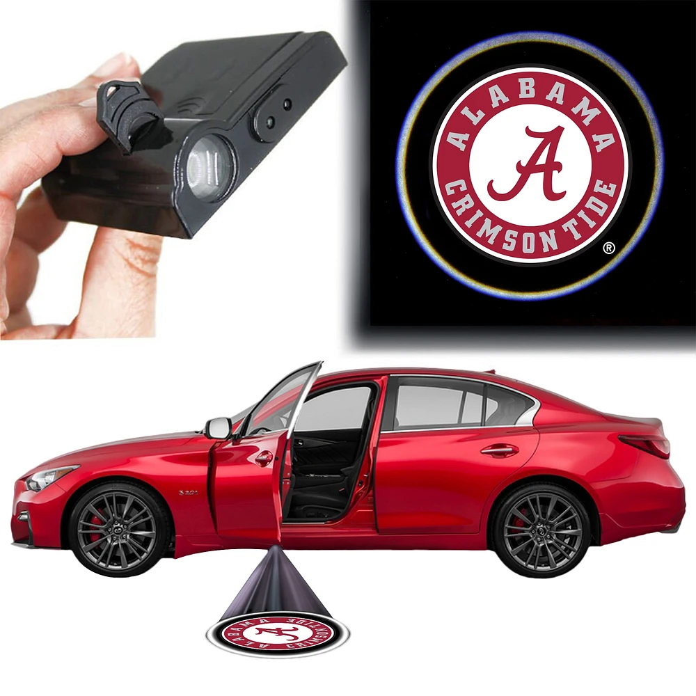 Éclairage de porte de voiture Alabama Crimson Tide