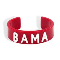 Brianna Cannon Alabama Crimson Tide Wordmark Cuff Bracelet