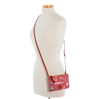 Dooney & Bourke Alabama Crimson Tide Top Zip Crossbody Purse