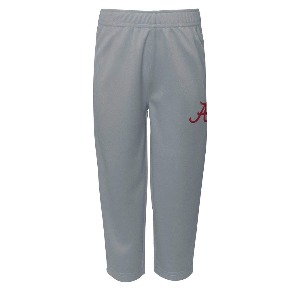 Infant Crimson Alabama Tide Two-Piece Red Zone Jersey & Pants Set