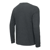 Men's Mitchell & Ness  Charcoal Alabama Crimson Tide Team Pride Long Sleeve T-Shirt