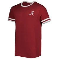 Men's '47 Crimson Alabama Tide Otis Ringer T-Shirt