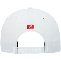 Men's '47 White Alabama Crimson Tide Stars and Stripes Flag Flutter Hitch Snapback Hat