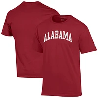 Men's Champion  Crimson Alabama Tide Basic Arch T-Shirt
