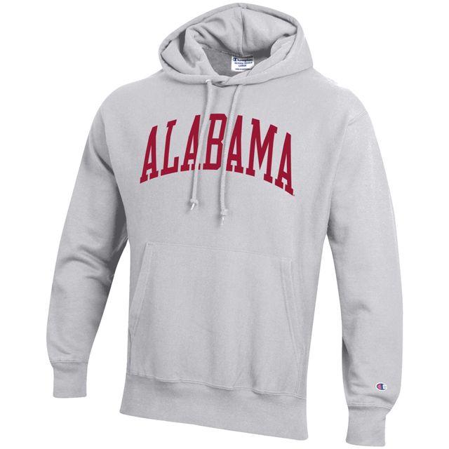 Sweat à capuche en polaire armure inversée Big & Tall Champion gris chiné Alabama Crimson Tide pour homme