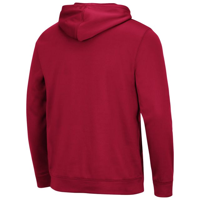 Sweat à capuche Colosseum Crimson Alabama Tide Lantern pour homme