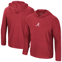 Men's Colosseum Crimson Alabama Tide Long Sleeve T-Shirt Hoodie