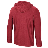 Men's Colosseum Crimson Alabama Tide Long Sleeve T-Shirt Hoodie