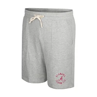 Colosseum Heather Grey Alabama Crimson Tide Love To Hear This Terry Short pour homme