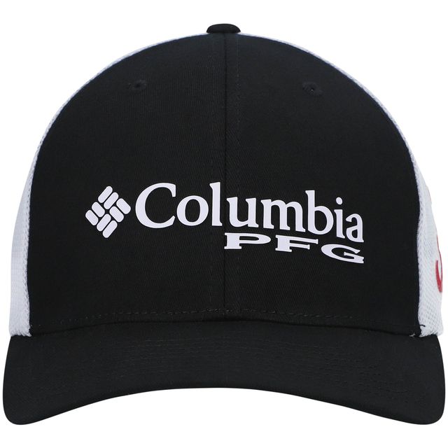 Casquette Columbia Black Alabama Crimson Tide PFG Snapback pour homme