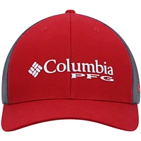 Men's Columbia Crimson Alabama Crimson Tide PFG Snapback Adjustable Hat