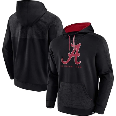 Sweat à capuche noir Fanatics Alabama Crimson Tide Defender pour hommes