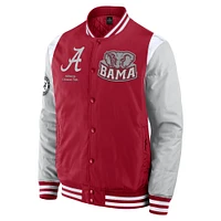 Men's Fanatics  Crimson Alabama Tide Elements Elite Full-Snap Jacket