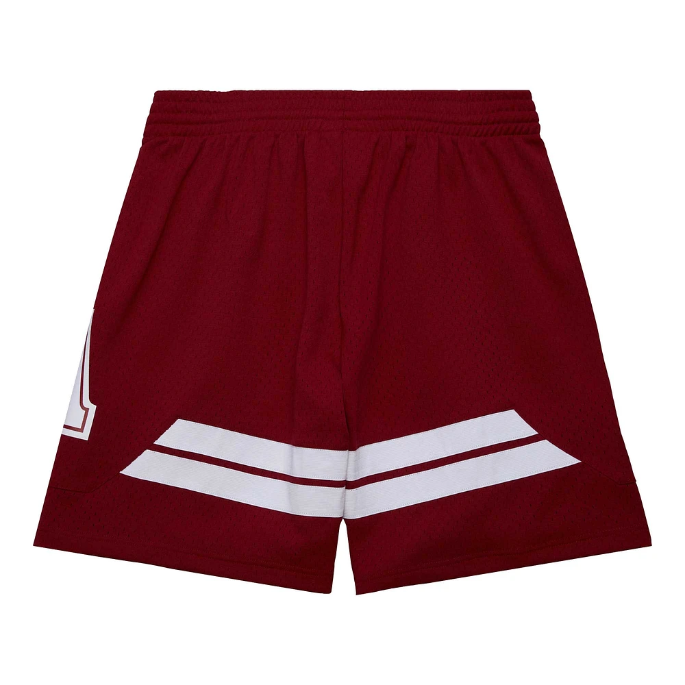 Short en jersey Mitchell & Ness Crimson Alabama Tide 2003/04 pour hommes