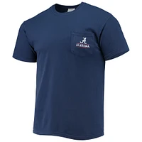 Men's Navy Alabama Crimson Tide Campus Americana T-Shirt