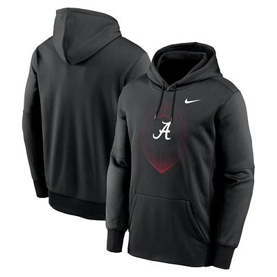 Sweat à capuche Nike Alabama Crimson Tide Icon Performance pour homme