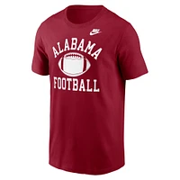 Men's Nike Crimson Alabama Tide Legacy Football Icon T-Shirt