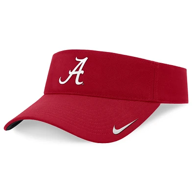 Visière ajustable Nike Crimson Alabama Crimson Tide On-Field Ace Performance pour homme