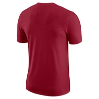 T-shirt Nike Crimson Alabama Tide Wordmark Stadium pour homme