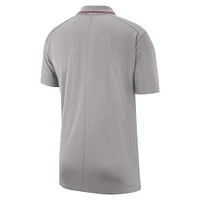 Men's Nike Gray Alabama Crimson Tide 2023 Coaches Performance Polo