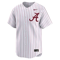 Men's Nike White Alabama Crimson Tide College Limited Baseball Jersey
