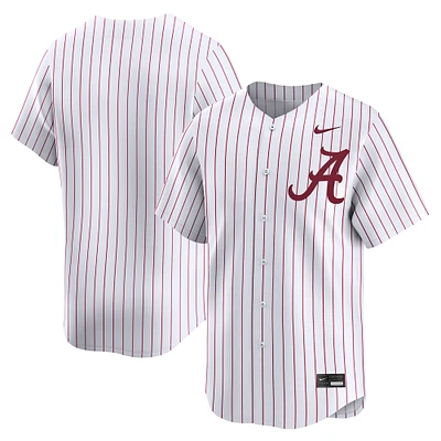 Men's Nike White Alabama Crimson Tide College Limited Baseball Jersey