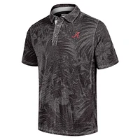 Men's Tommy Bahama Black Alabama Crimson Tide Big & Tall Sport Santiago Paradise Polo