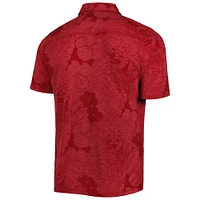 Men's Tommy Bahama Crimson Alabama Tide Miramar Blooms Polo