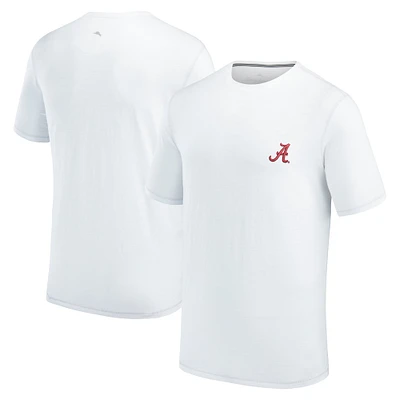 T-shirt de plage Tommy Bahama blanc Alabama Crimson Tide Sport Bali pour hommes